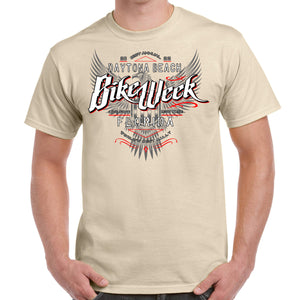 2022 Bike Week Daytona Beach Fighting Eagle T-Shirt