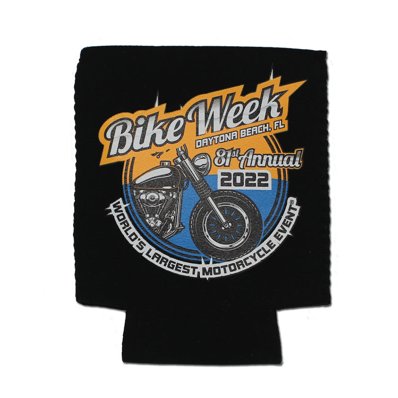 2022 Bike Week Daytona Beach Official Logo Can Koozie