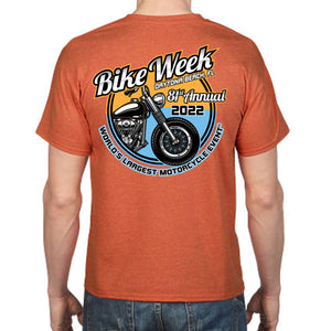 2022 Bike Week Daytona Beach Official Logo T-Shirt