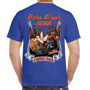 2023 Bike Week Daytona Beach Bikes Babes & Beer T-Shirt