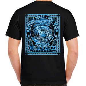 2023 Bike Week Daytona Beach Native Stamp T-Shirt