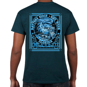 2023 Bike Week Daytona Beach Native Stamp T-Shirt