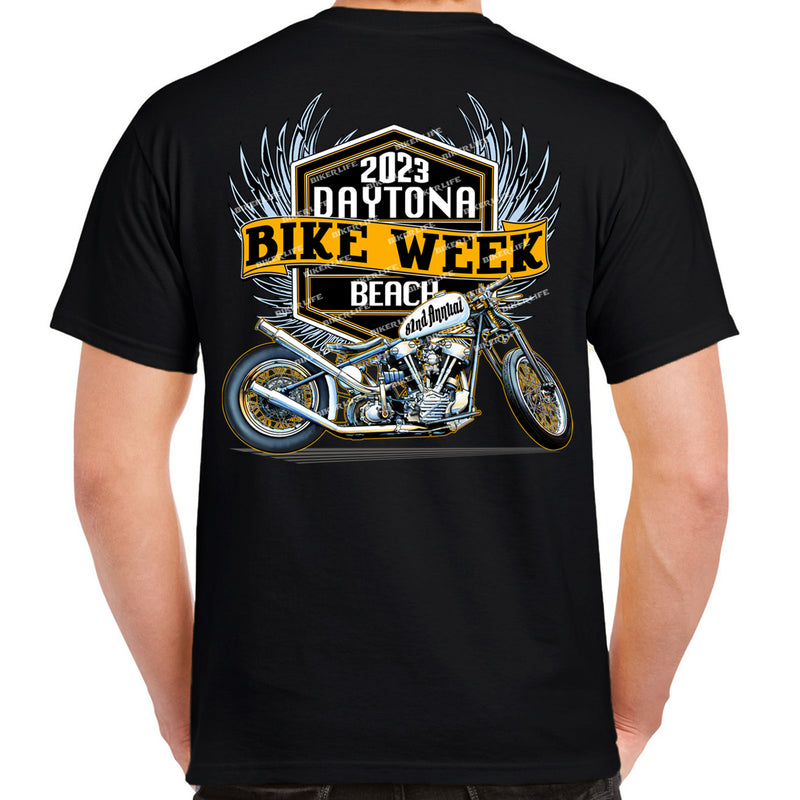 2023 Bike Week Daytona Beach Bare Knuckles T-Shirt