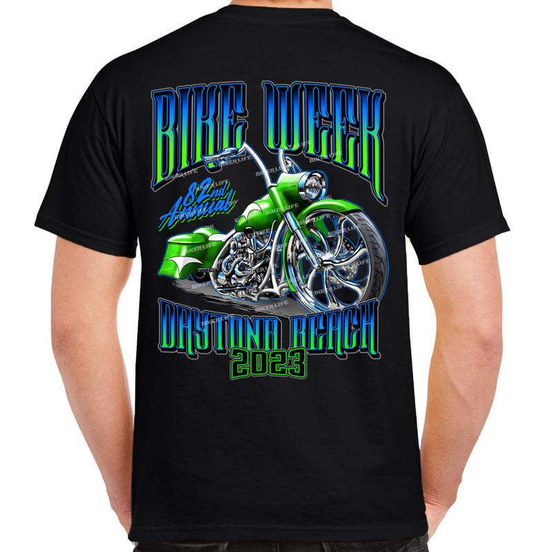 2023 Bike Week Daytona Beach Bi+chin' Bagger T-Shirt