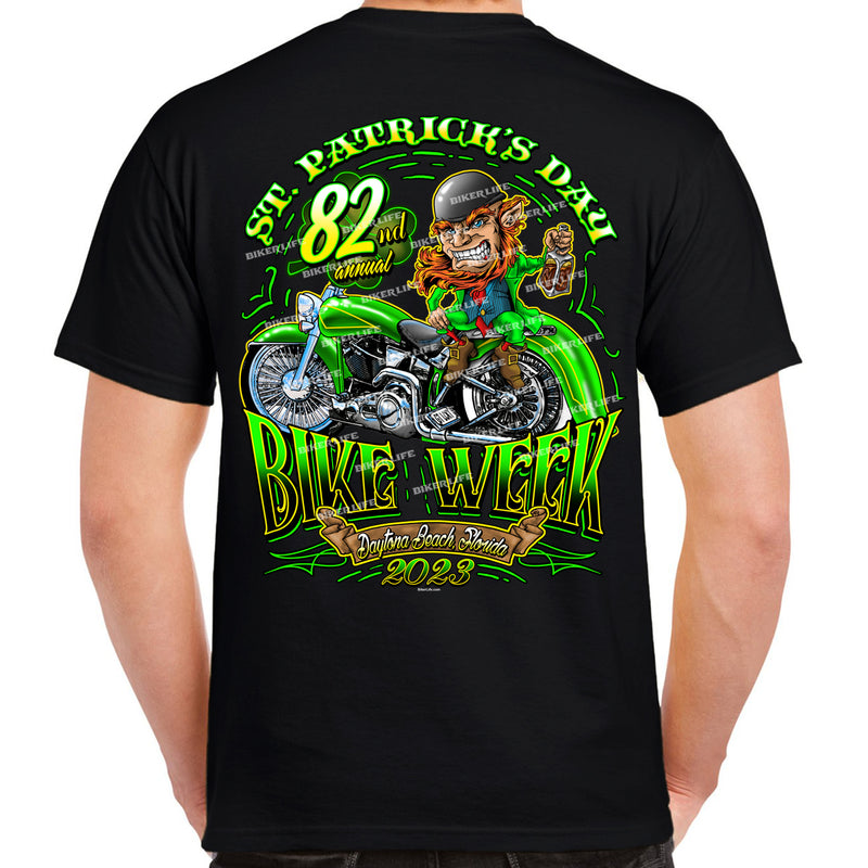 2023 Bike Week Daytona Beach St. Patrick’s Day T-Shirt