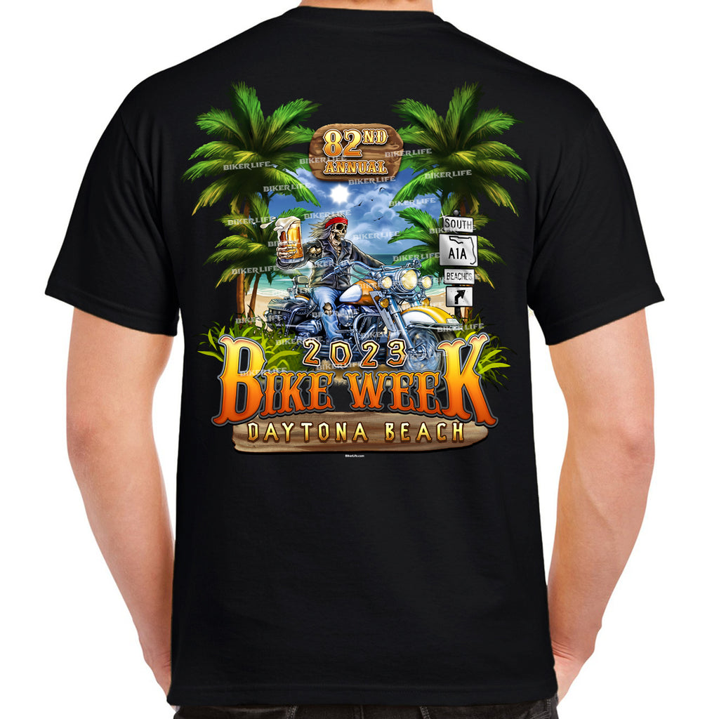 2023 Bike Week Daytona Beach Freedom & Beer T-Shirt