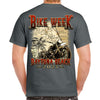 2023 Bike Week Daytona Beach Vintage Map Pocket T-Shirt