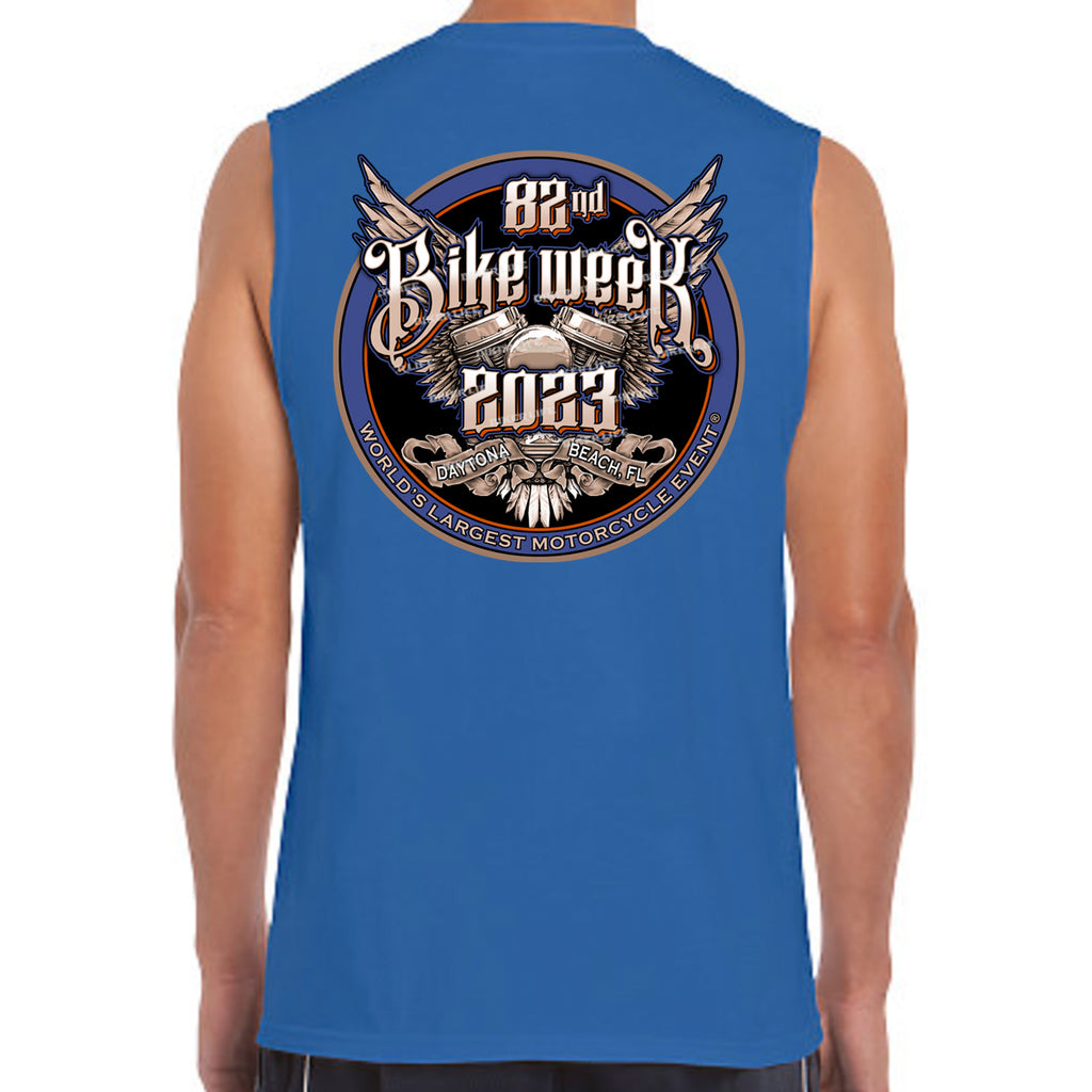 2023 Bike Week Daytona Beach Official Logo Muscle Shirt
