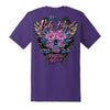 Ladies 2023 Bike Week Daytona Beach Rose Blossom Wings T-Shirt