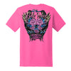 Ladies 2023 Bike Week Daytona Beach Rose Blossom Wings T-Shirt