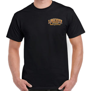 2023 Laconia Motorcycle Week Black Train T-Shirt
