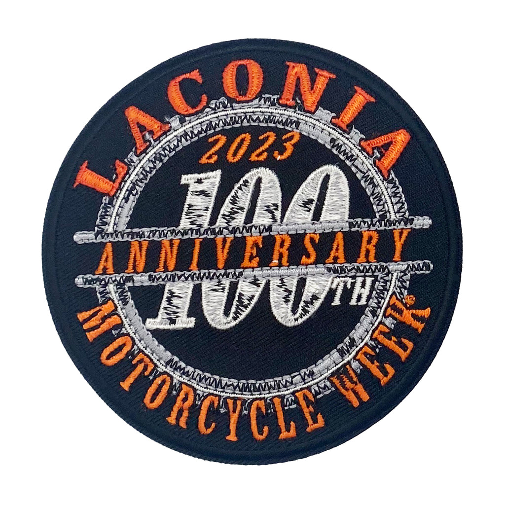 2023 Laconia Motorcycle Week Circle Year Patch