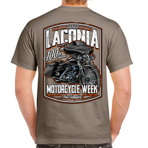 2023 Laconia Motorcycle Week Hot Bagger T-Shirt