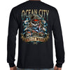 2023 Ocean City Rally Week Kraken Skull Long Sleeve