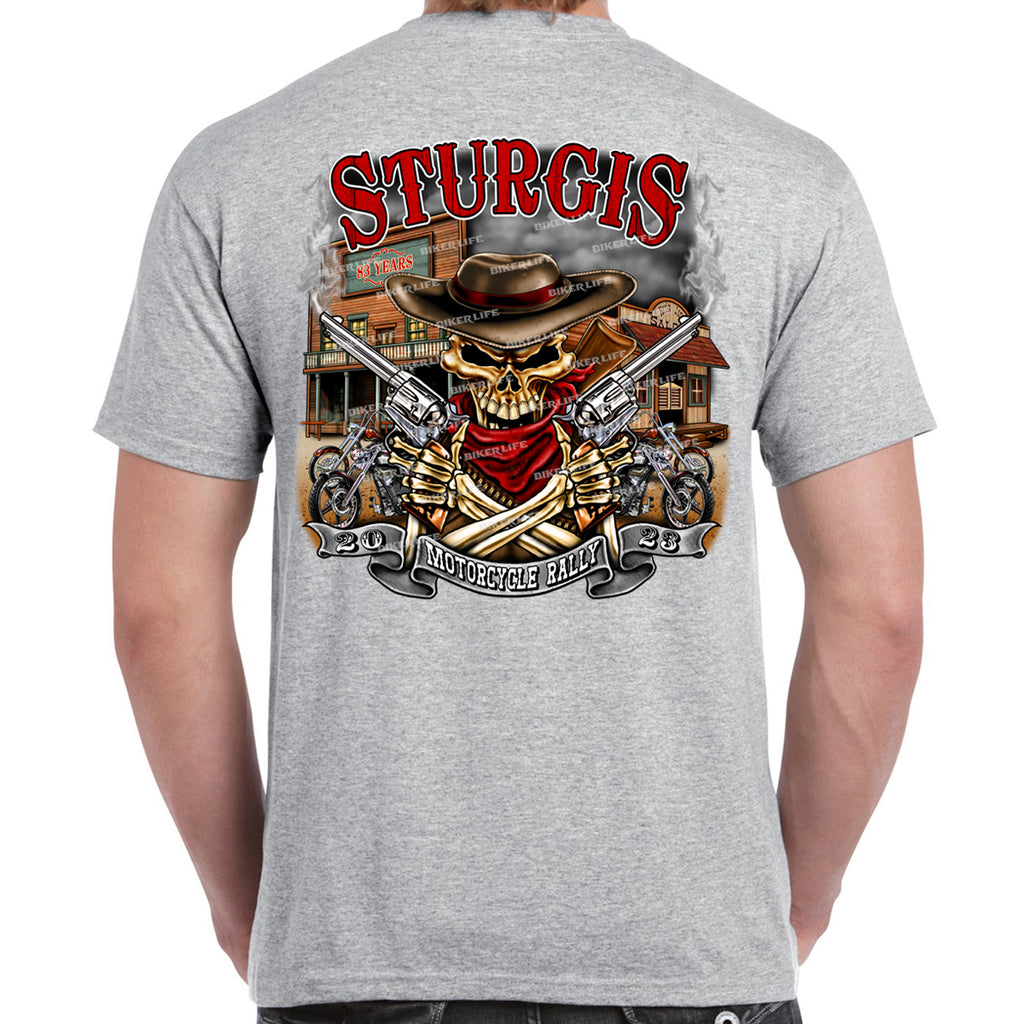 2023 Sturgis Motorcycle Rally Western Showdown T-Shirt