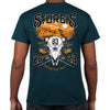 2023 Sturgis Motorcycle Rally Rushmore Bison Skull Native T-Shirt
