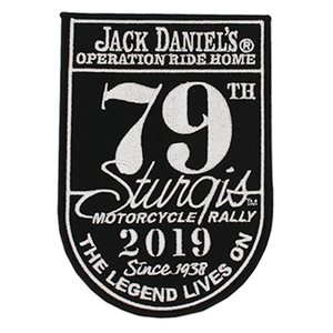 2019 Sturgis Motorcycle Rally 79th Annual Motorcycle Rally Jack Daniels Patch