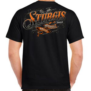 2022 Sturgis Motorcycle Rally Sturgis Piston T-Shirt