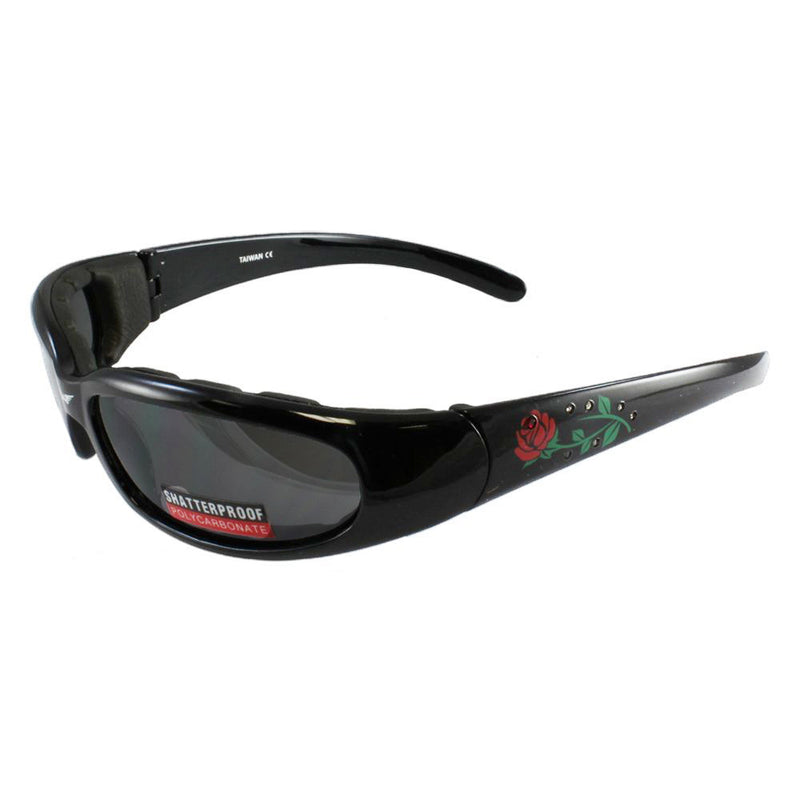 Rose Bling Riding / Motorcycle Sunglasses