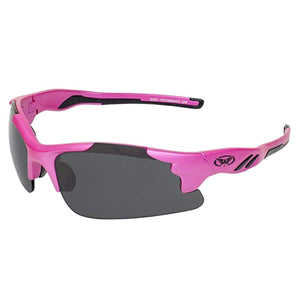 Fight Back 3 Cancer Hot Pink Women Motorcycle Sunglasses