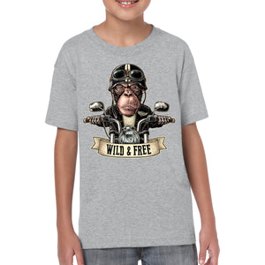 Kids Wild & Free Monkey Rider T-Shirt