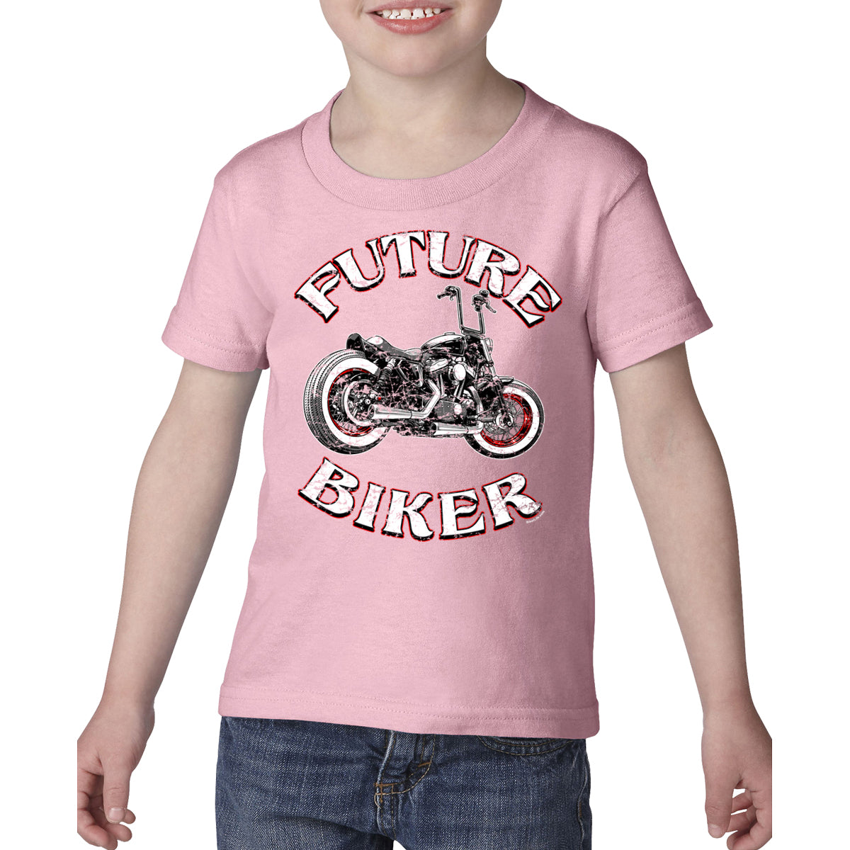 – Life Biker Clothing Motorcycle Kids Future Biker T-Shirt