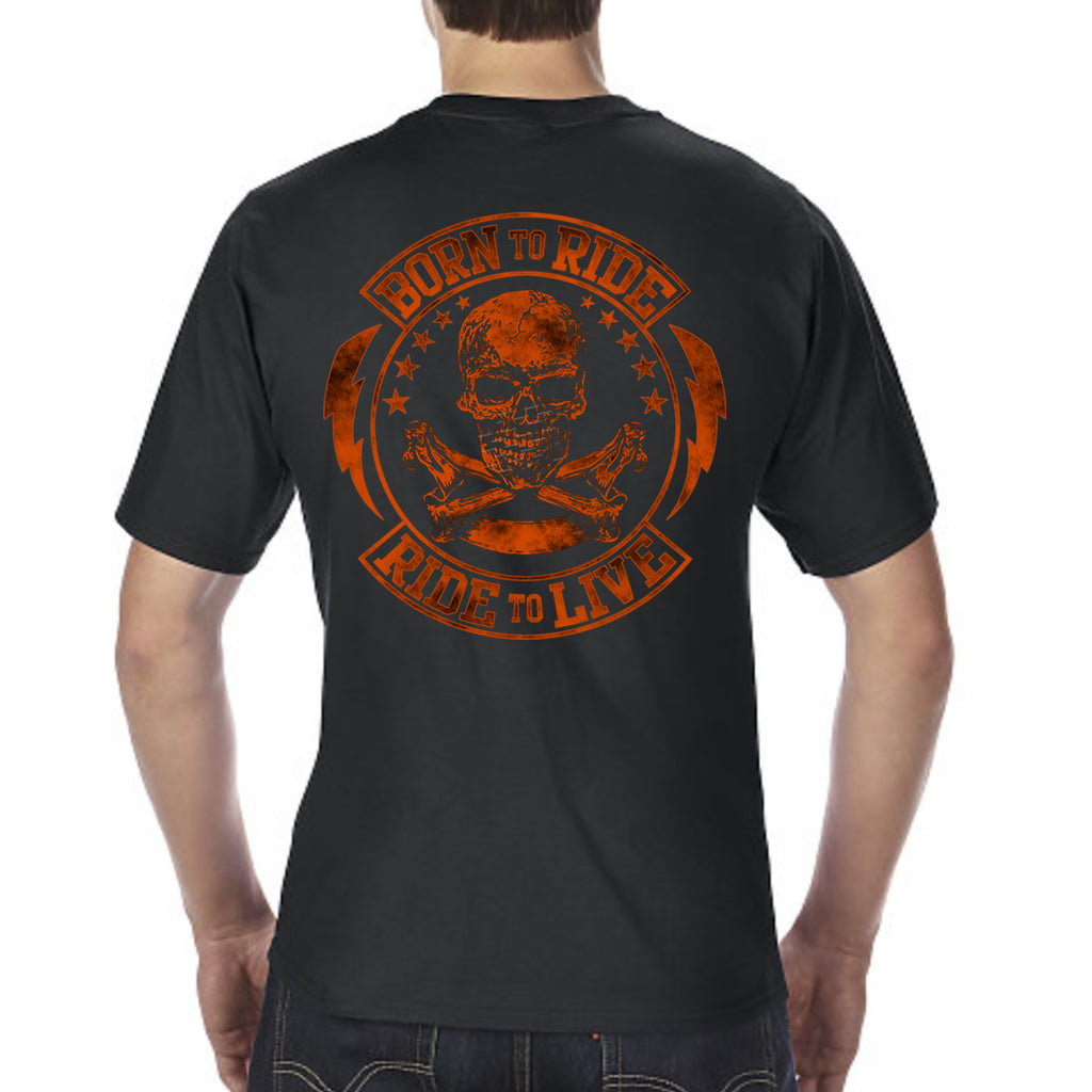 Big & Tall Born to Ride/Ride to Live T-Shirt