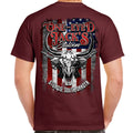 One Eyed Jack's Saloon Bison Skull T-Shirt