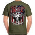 One Eyed Jack's Saloon Bison Skull T-Shirt
