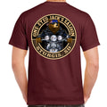 One Eyed Jack's Saloon Badass Biker Bear T-Shirt