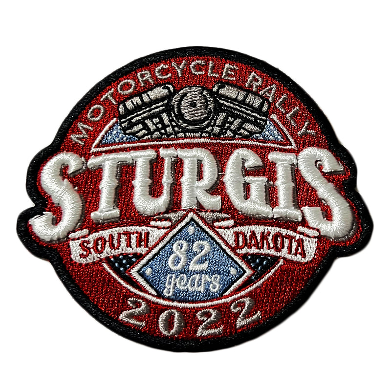 2022 Sturgis Motorcycle Rally V-Twin Patch