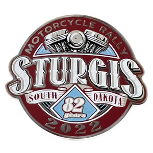 2022 Sturgis Motorcycle Rally V-Twin Pin