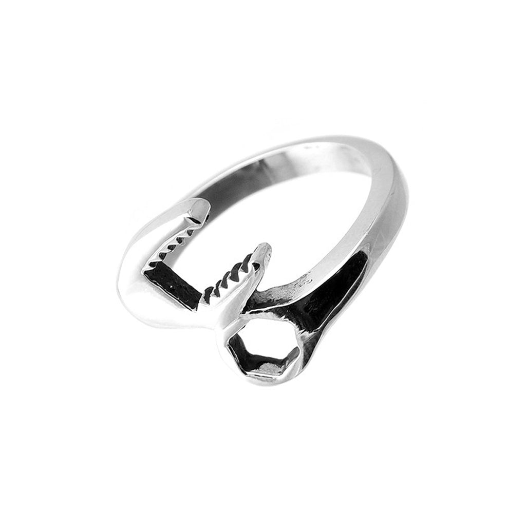 Wrench Tool Stainless Steel Biker Ring