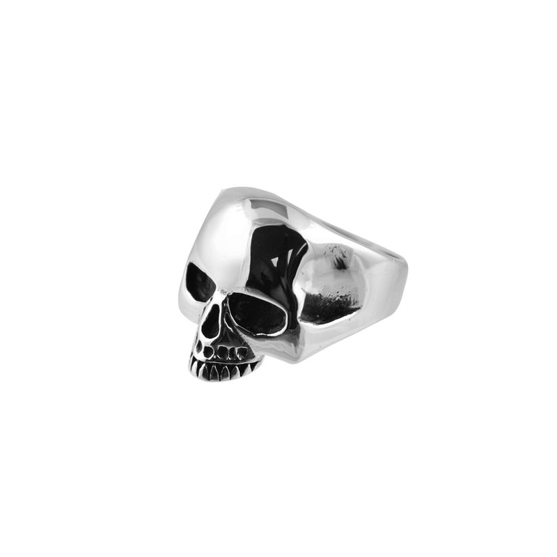 Get Skulled Skull Stainless Steel Biker Ring