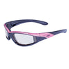 Marilyn 11 24 Pink Women’s Foam Padded Motorcycle Sunglasses