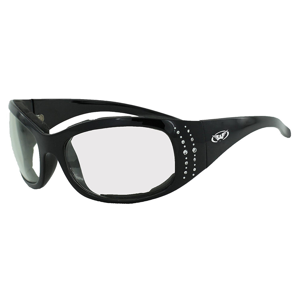 Marilyn 2 Plus 24  Women's Foam Padded Motorcycle Safety / Riding Glasses