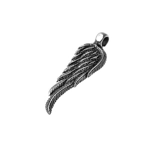 Stainless Steel Single Wing Pendant