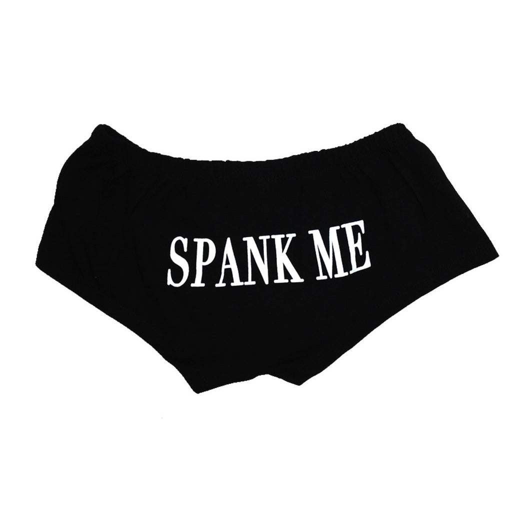 Spank Me Boy Shorts – Biker Life Clothing