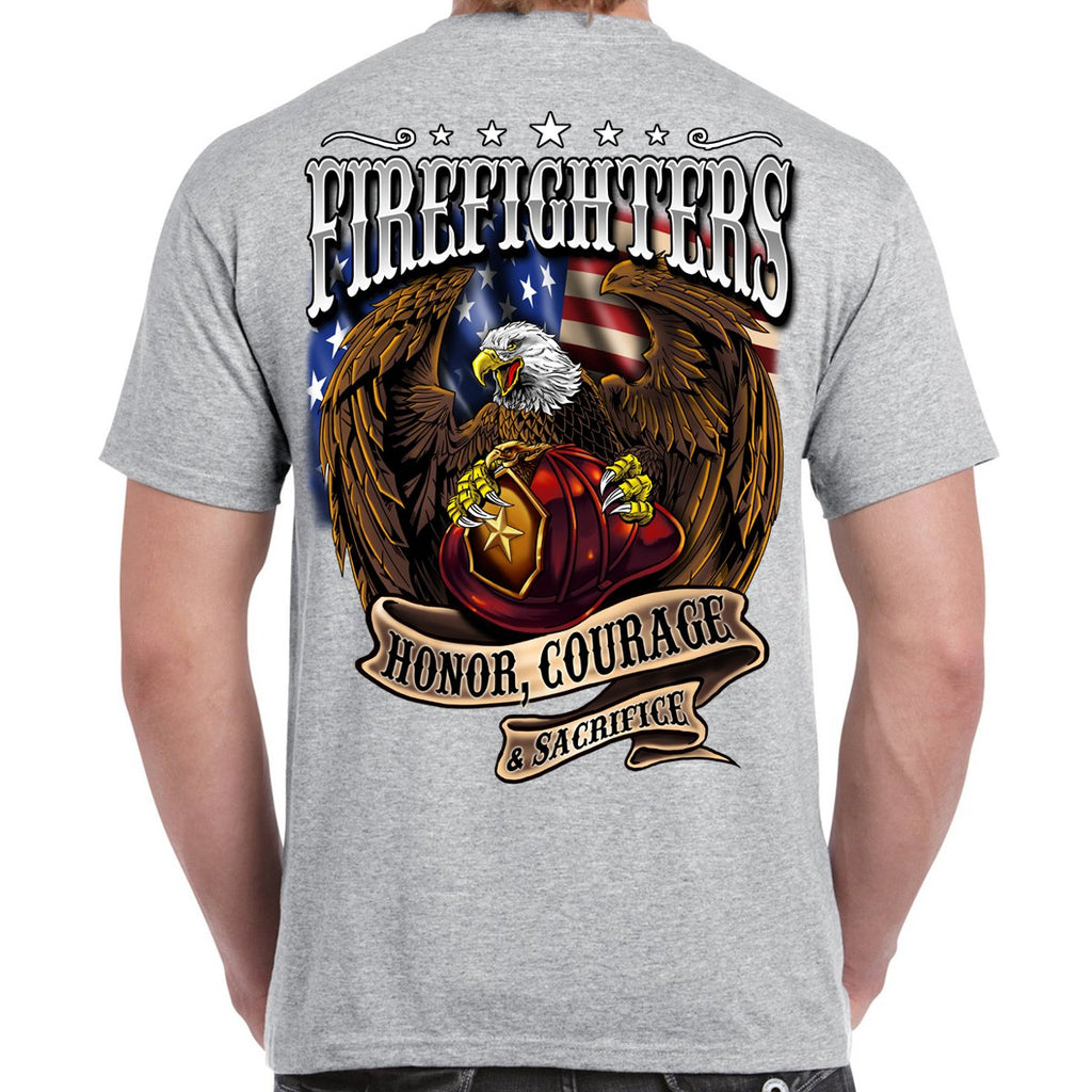 Firefighter Eagle T-Shirt