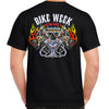 Nostalgia 2008 Bike Week Daytona Beach Spade Skull Flag T-Shirt