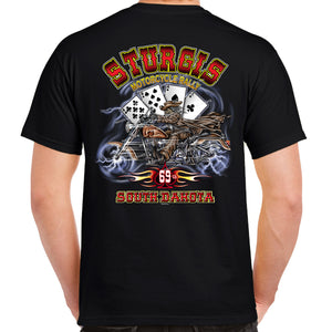 Nostalgia 2009 Sturgis Motorcycle Rally Wild Bill Spade T-Shirt