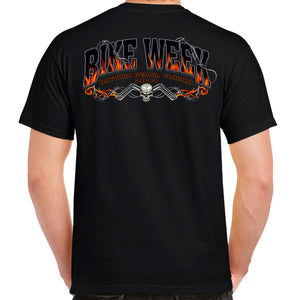 Nostalgia 2012 Bike Week Daytona Barbwire Eagle T-Shirt
