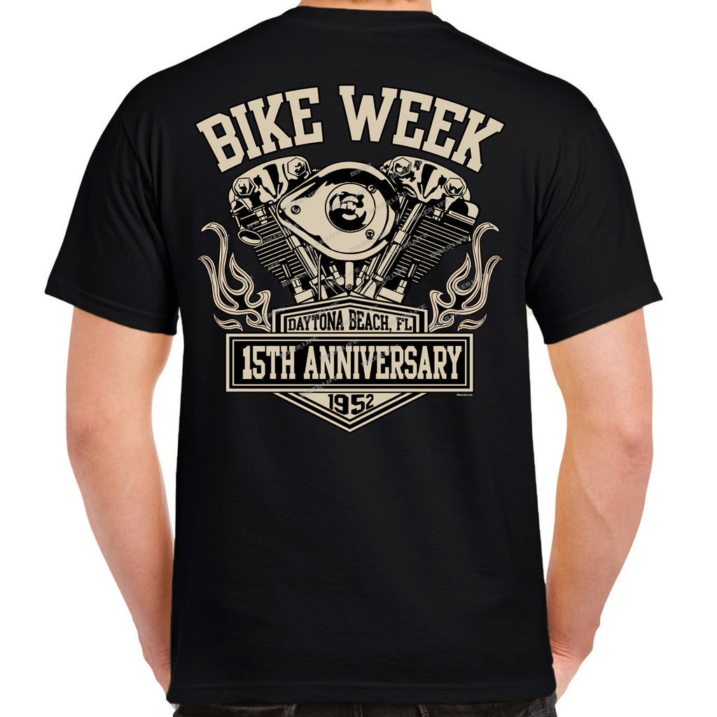 Nostalgia 1952 Bike Week Daytona Beach Knucklehead T-Shirt