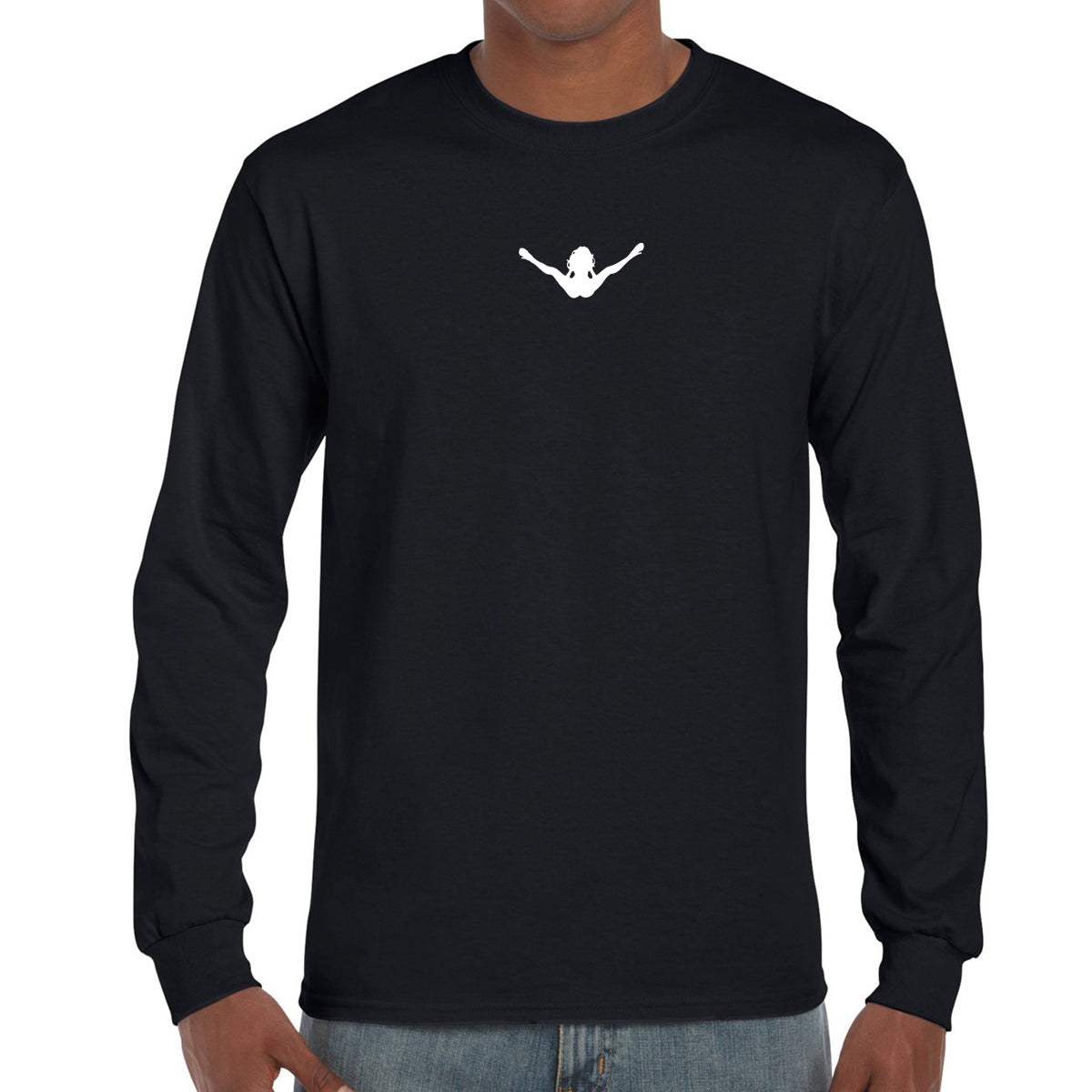 Wide Open Cycles Original Long Sleeve - BLACK / S