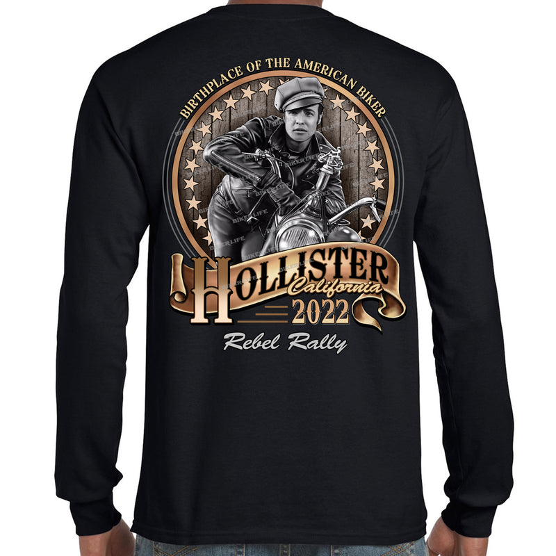 2022 Hollister Rebel Rally Brando Long Sleeve T-Shirt