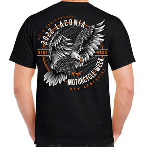 2022 Laconia Motorcycle Week Eagle Landing T-Shirt