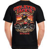 One Eyed Jack's Saloon 2022 Sturgis Motorcycle Rally Red Bike T-Shirt