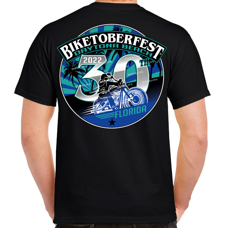 2022 Biketoberfest Daytona Beach Official Logo T-Shirt