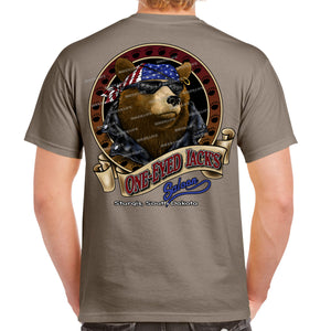 One Eyed Jack's Saloon Cool Bear T-Shirt
