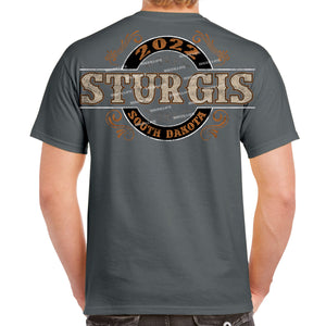 2022 Sturgis Motorcycle Rally Vintage Eagle T-Shirt
